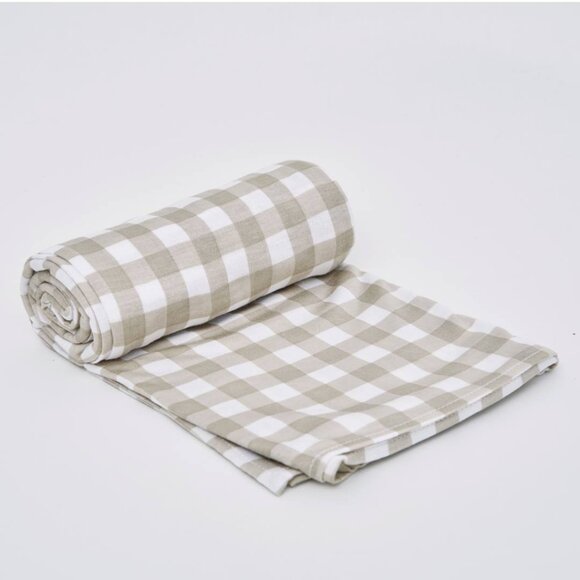 Solly Baby Creamy Gingham Wrap - DISCONTINUED PRINT - Picture 8 of 9